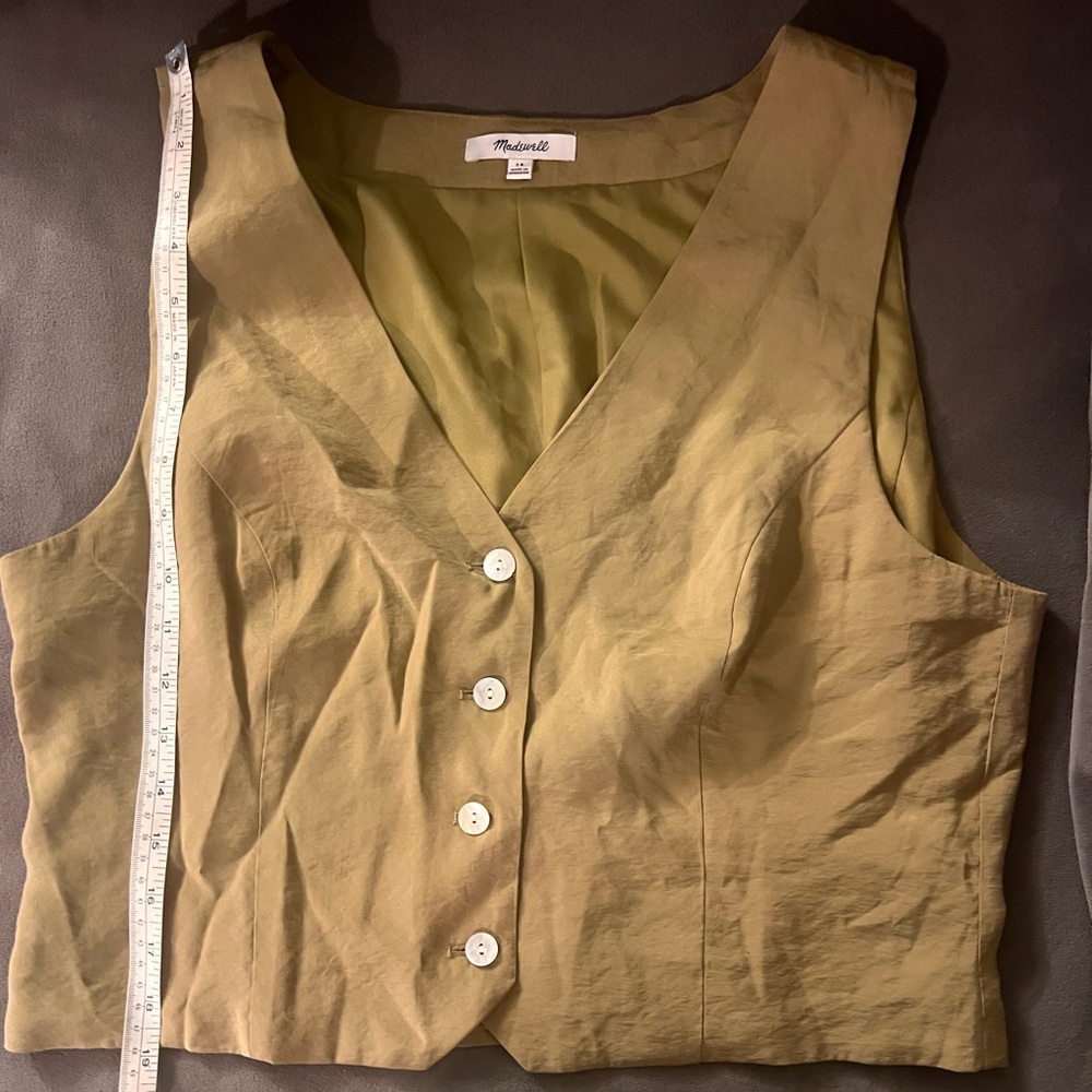 Madewell Cropped Vest never worn - Picture 8 of 8